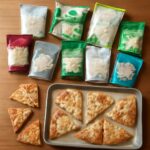A selection of the best vegan cheese brands, including blocks and slices.