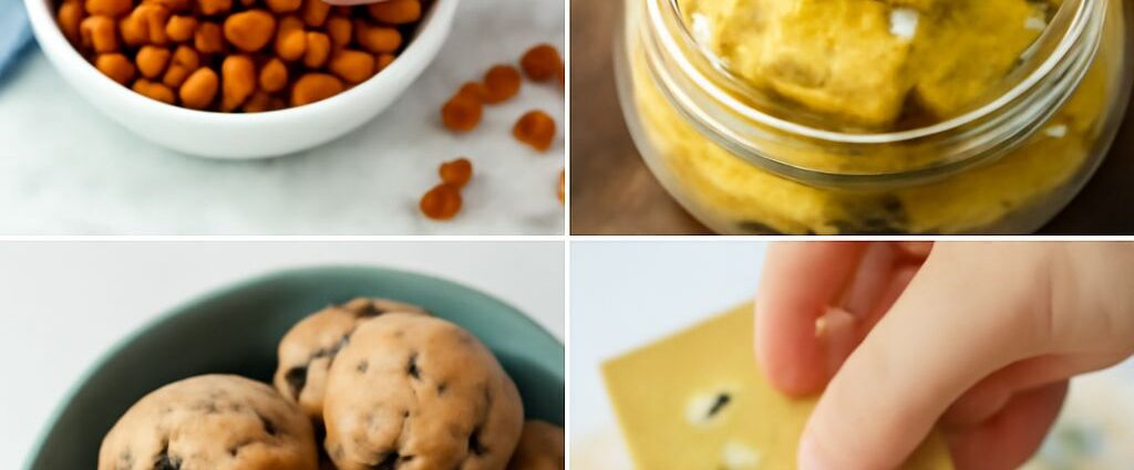 Assortment of best vegan snacks including hummus with vegetables, nuts, dried fruit, and whole-grain crackers.