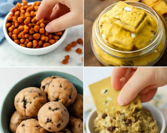 Assortment of best vegan snacks including hummus with vegetables, nuts, dried fruit, and whole-grain crackers.