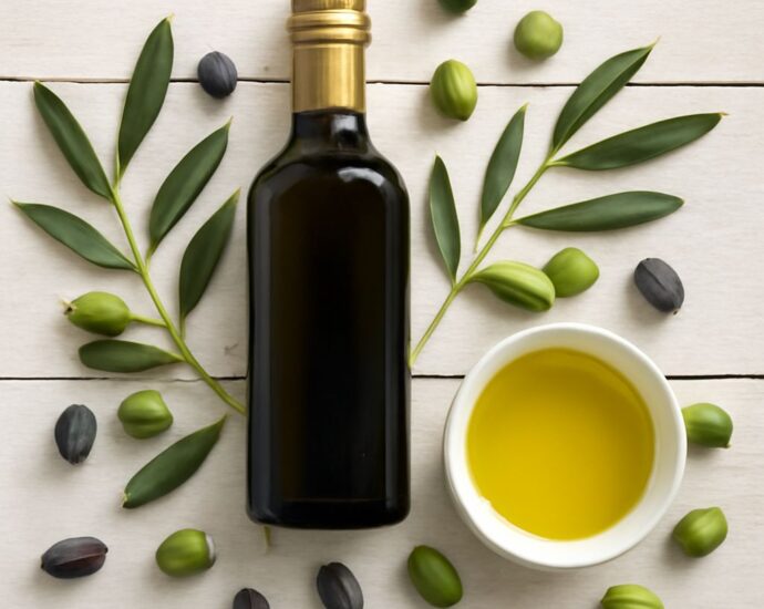 extra virgin olive oil for cooking and cooking with extra virgin olive oil in a kitchen setting