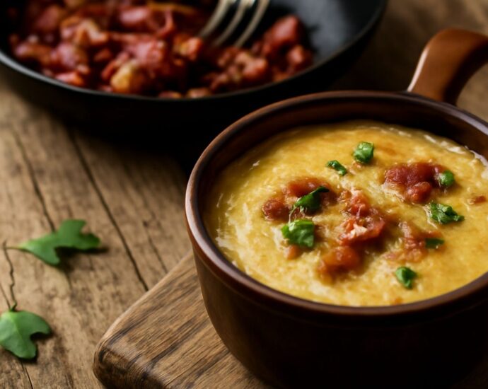 Freezing potato soup in airtight containers