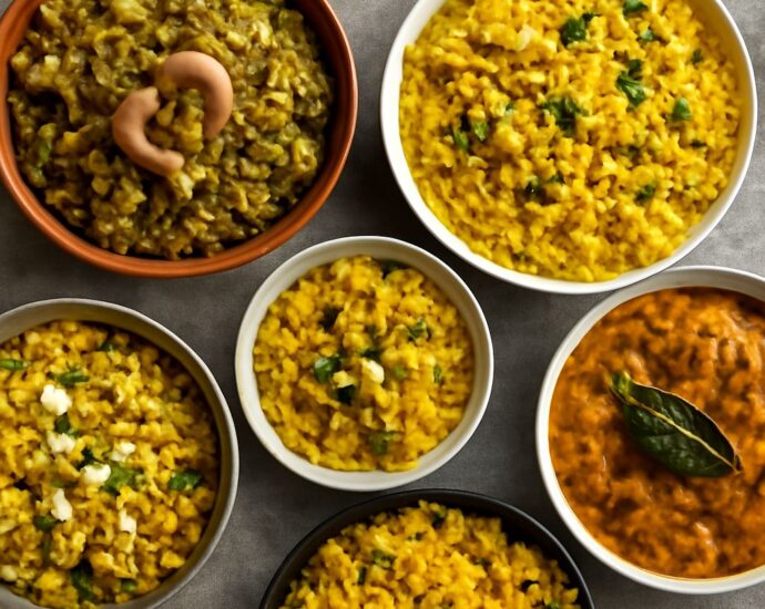 Fluffy Indian rice served in a bowl