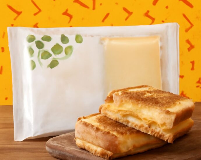 Assorted vegan cheese brands sliced and served on a board