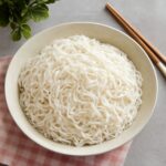 Egg noodles and rice noodles served in soup and stir-fry dishes