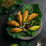 Fried zucchini blossoms with crisp golden batter