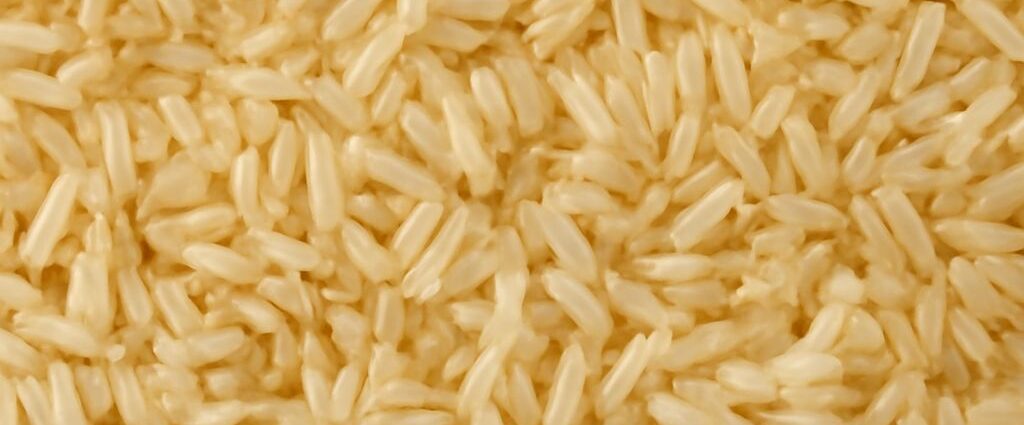 A bowl of fluffy parboiled rice with separate grains