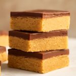 Easy vegan dessert spread with chocolate pudding, brownies, oat bars, and apple crisp