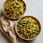 Vegan pasta salad with crisp vegetables and bright lemon dressing
