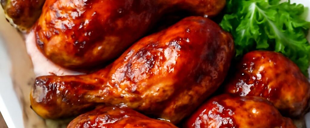 Baked chicken drumsticks in the oven