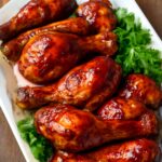 Baked chicken drumsticks in the oven