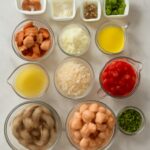 A delicious serving of homemade jambalaya