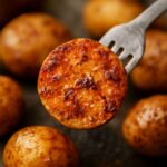A tray of perfectly roasted baby potatoes
